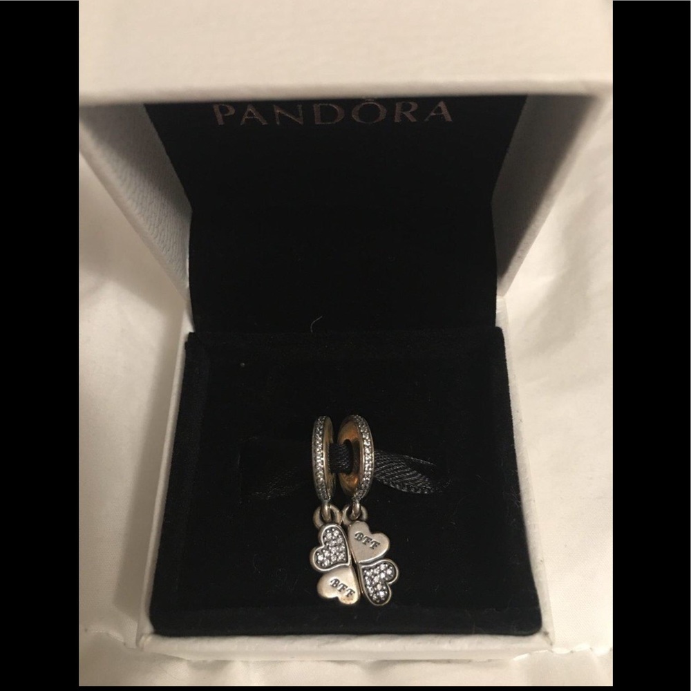 Pandora BFF clover charms